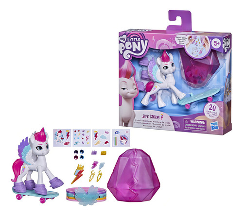 My Little Pony New Generatión Zipp Storm Aventura De Cristal