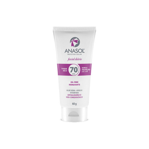 Anasol Protetor Solar Facial Fps 70 60g