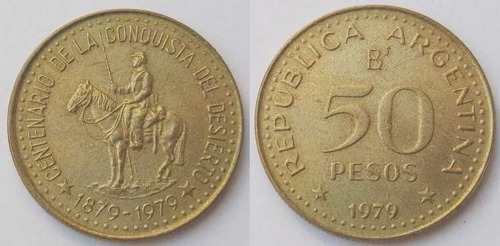 Argentina Moneda 50 Pesos 1979