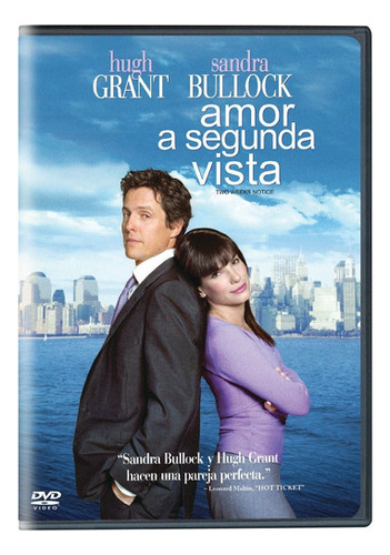 Amor A Segunda Vista Sandra Bullock Pelicula Dvd (Usado)