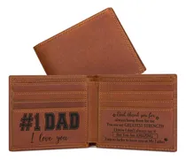 Comprar Kullder Cartera Grabada Para Hombre Para Papá Cartera De Del