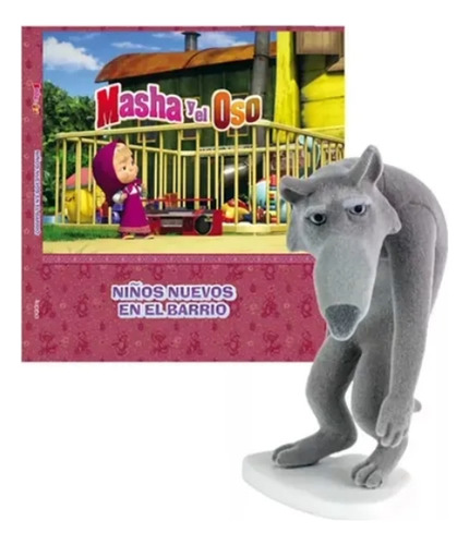 Coleccion Masha Y El Oso - Libro + Muñeco - Variantes | Niños Nuevos En El Barrio