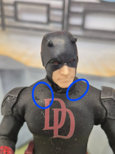 Shadowland Daredevil-demolidor-2016 Conexclusive Mezco Usado