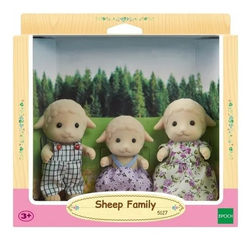 Sylvanian Families Familia De Ovejas Intek 5127