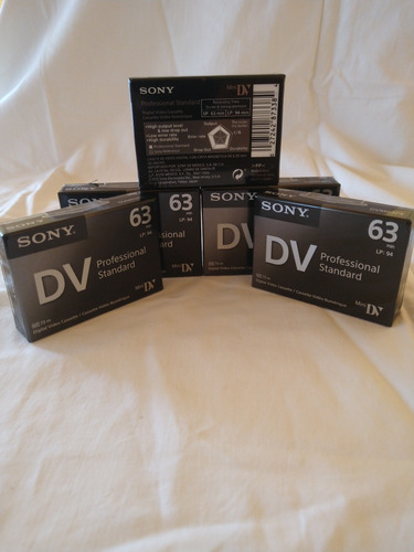 Sony Digital Video Cassette Dv Professional Standard 63min.