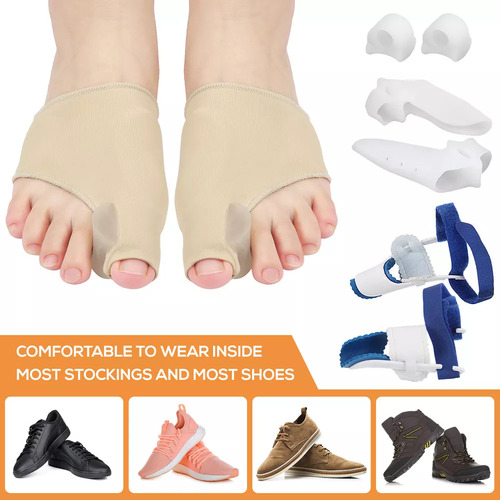 Kit Corrector Juanete Alivio Dolor Hallux Valgus Ortopédico