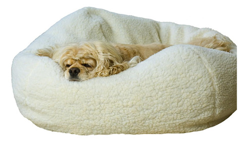 Company Sherpa Puff Ball Pet Bed