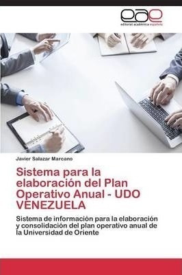 Sistema Para La Elaboracion Del Plan Operativo Anual - Ud...