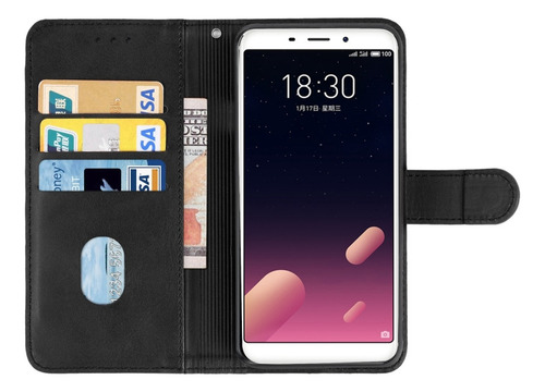 Capa De Telefone De Couro Para Meizu Meilan S6