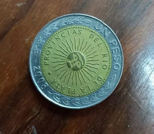 Moneda Argentina . Sin Circular . 1 Peso 