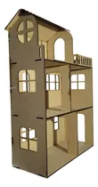 Comprar Casita De Muñecas  Fibrofácil  Para Barbies!!