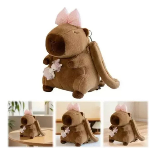 Mochila De Felpa Kawaii Creative Animal Capibara