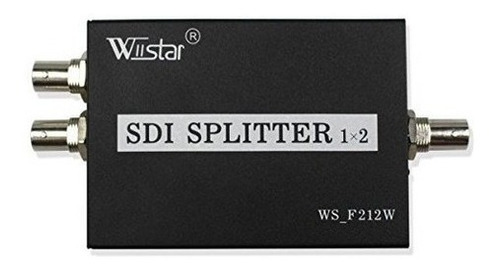 Wiistar Sdi Splitter 1x2 Admite Sdsdi Hdsdi 3gsdi Hasta 1320