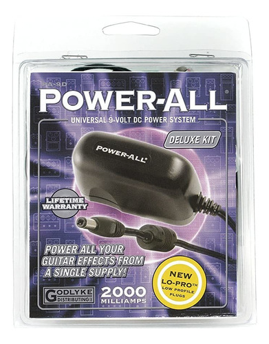 Godlyke Power-all Pa-9deu Kit De Lujo Europeo Pedal De Efec.