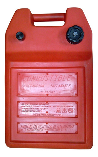 Tanque De Combustible 36 Litros Rotomoldeado Pvc 