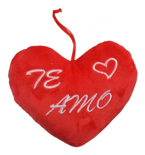 Cojín Peluche Corazon Te Amo 25 Cm San Valentín Amor 