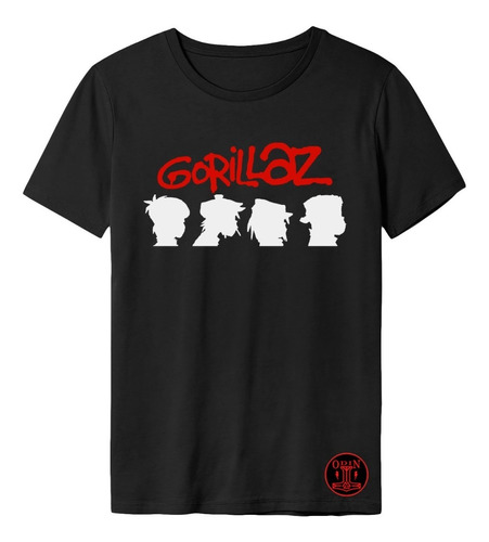 Polo Personalizado Con Motivo Banda Gorillaz 0003