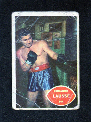 Golazo 1965, Figurita N° 104 Eduardo Lausse Boxeo, Mira!!!