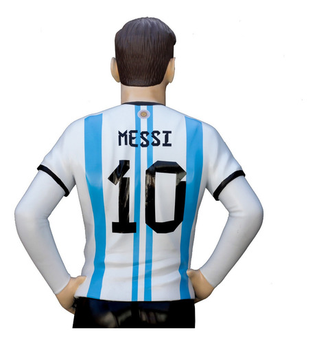 Escultura De Lionel Messi A Escala Real 3d Calidad Premium C