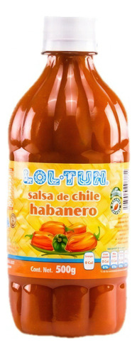 Salsa Chile Habanero Roja 500g