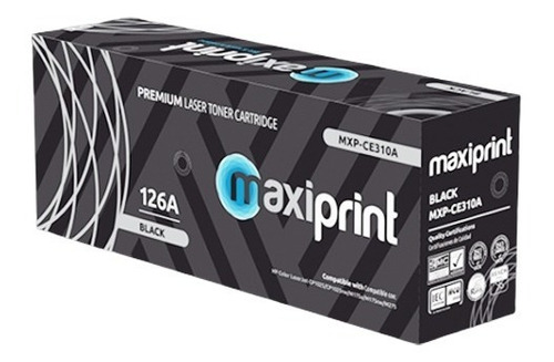 Cartucho Toner Maxiprint Compatible Con Hp Ce310a (126a) Mi