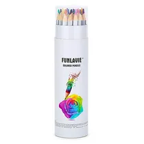 Comprar Lápices De Colores Funlavie 24 Lápices De Colores Arte Super