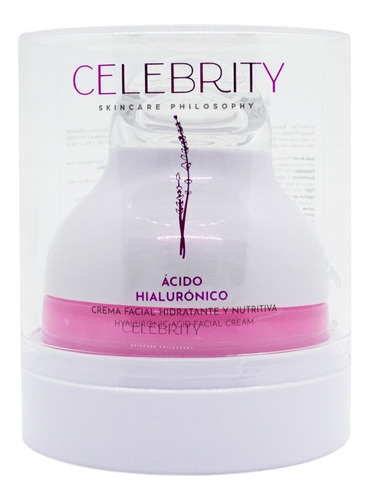 Celebrity Crema Facial Ácido Hialurónico Hidratante X50g Tipo de piel Todo tipo