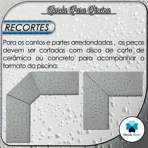 Kit 90 Bordas Peito De Pombo Atérmica Para Piscina 50x25x2,3