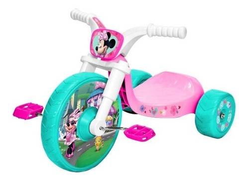 Triciclo Minnie Mouse 10  Fly Wheels Disney Junior C/sonidos