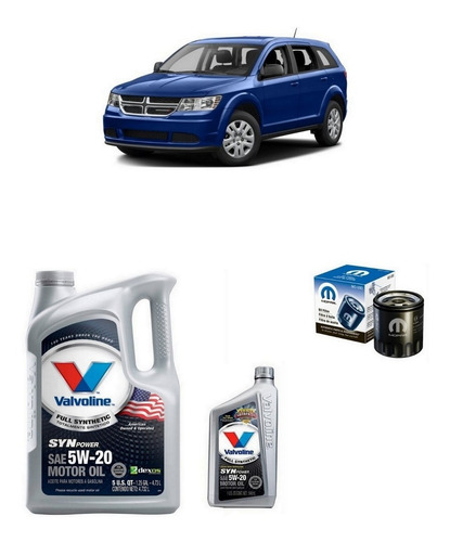 Aceite Valvoline 5w20 Dodge Journey 2.7 Filtr Aceite Service