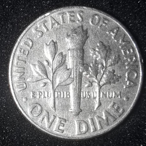 Moeda One Dime Ano 1966 Estados Unidos