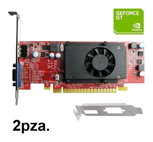 2 Tarjetas Gráficas Geforce Gt 620 1gb De Ram (alto Perfil)