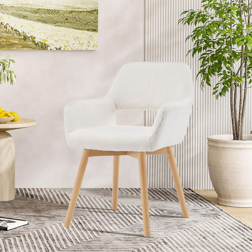 Silla Escritorio Rueda Maquillaje Comoda Decorativa Para