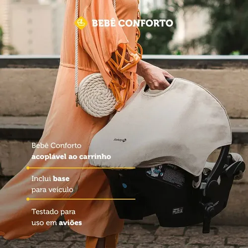 Safety 1st, Travel System Mobi Trio, Beige Nature | Parcelamento