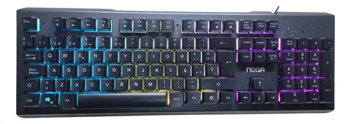 Teclado Y Mouse Noga Nkb-089 Rgb Negro
