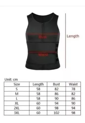 Faja Chaleco Zipper Vest
