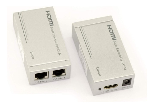 Extensor Activo Hdmi Vía 2 Ethernet Trautech 60mts