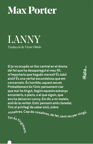 Lanny (libro Original)