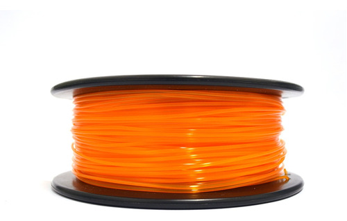 Filamento Flexible Tpu 3d 1.75 500g Hqs Fluo-naranja