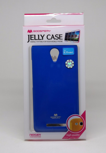 Funda Xiaomi Note2 Mercury Goospery Jelly Case Azul