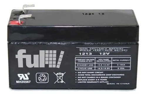 comprar Bateria Agm Vrla Multiusos Recargable 12v 1.2ah