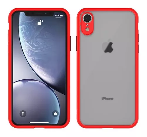 Funda Rigida Transparente Antigolpes Para iPhone X Xr Xs Max