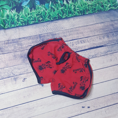 Roupa De Bebê Shortinho Desenho Infantil Criança 1 A 6 Anos
