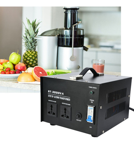 Convertidor De Voltaje 3000w Monofásico 110v A 220v