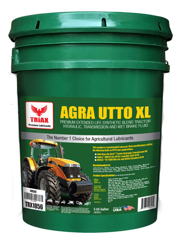 Triax Agra Utto Xl Tractor Fluid, Sintética Transmisión Del