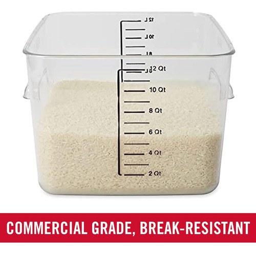 Produtos Comerciais Rubbermaid, Recipiente De Armazenamento