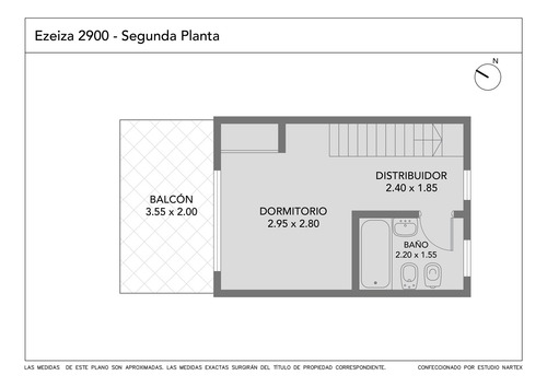 Departamento Ph. 2 Ambientes. Dúplex
