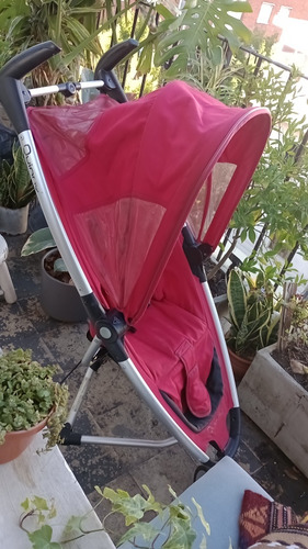 Coche Plegable Niño O Niña Sentado Con Bolso