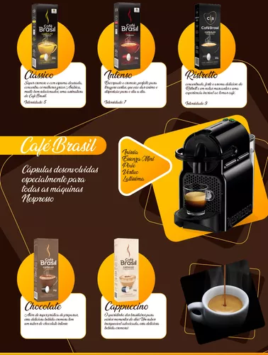 Kit Chocotudo Cápsulas Nespresso Chocolate + Cappuccino + em Promoção na  Americanas