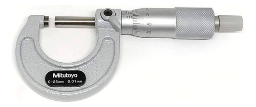 Micrómetro mecánico externo Mitutoyo 0-25 mm x 0,01 mm 103-137